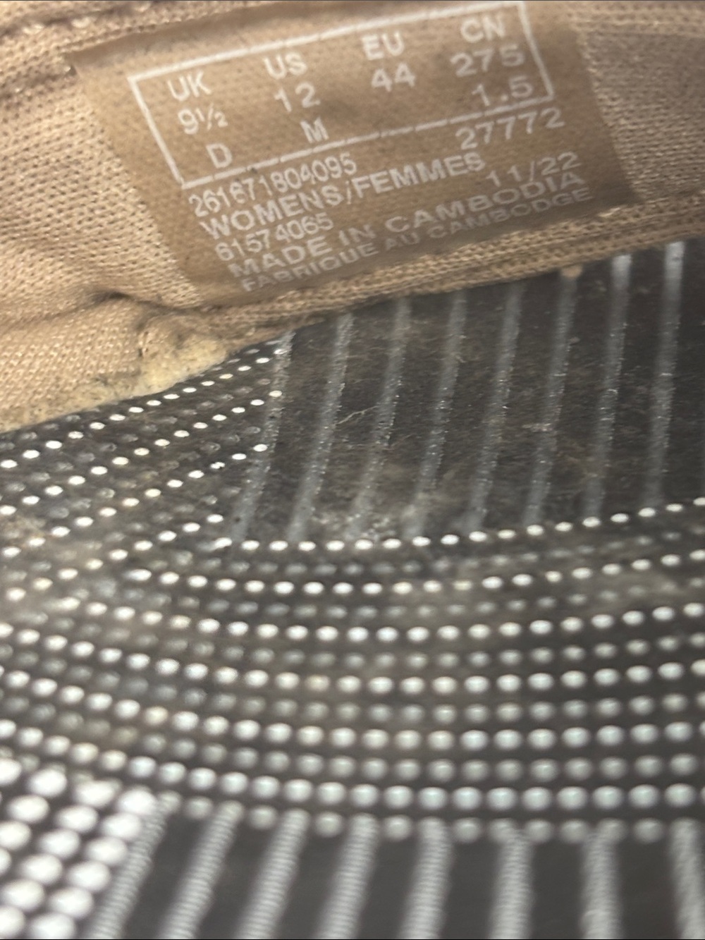 Clarks - Womens Breeze Sea Flip Flops, size 12 US womens, color gold/black. - Picture 5 of 5